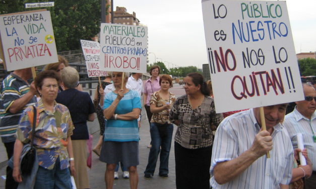 28 de abril: día de lucha vecinal contra la privatización de la sanidad pública