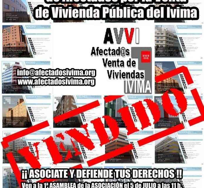 Afectados por la venta de viviendas del IVIMA se personan como acusación popular contra Ana Gomendio