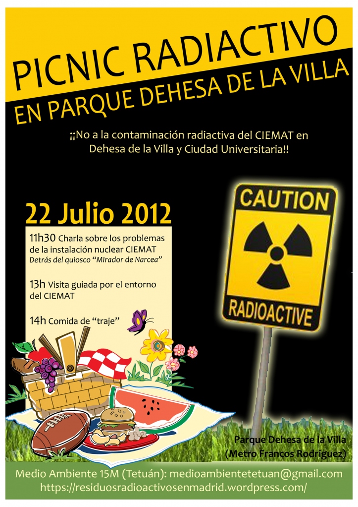 Domingo 22 de julio: picnic radiactivo en la Dehesa de la Villa