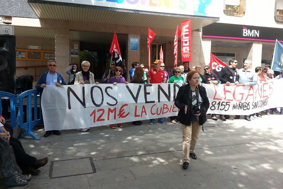 El 19 de abril Leganés salió a la calle contra los recortes