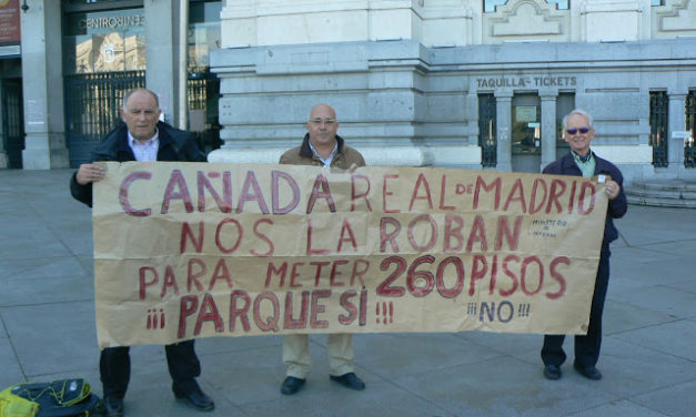 El Ayuntamiento de Madrid rechaza la subasta de los terrenos de la Cañada Real en Colonia Jardín