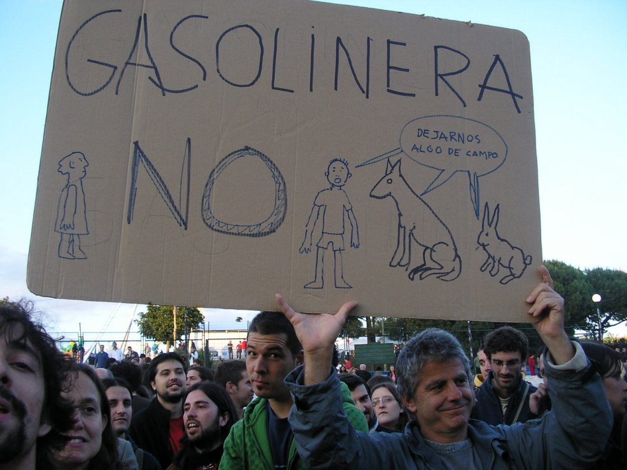 Gasolinera en Hortaleza ¡NO!