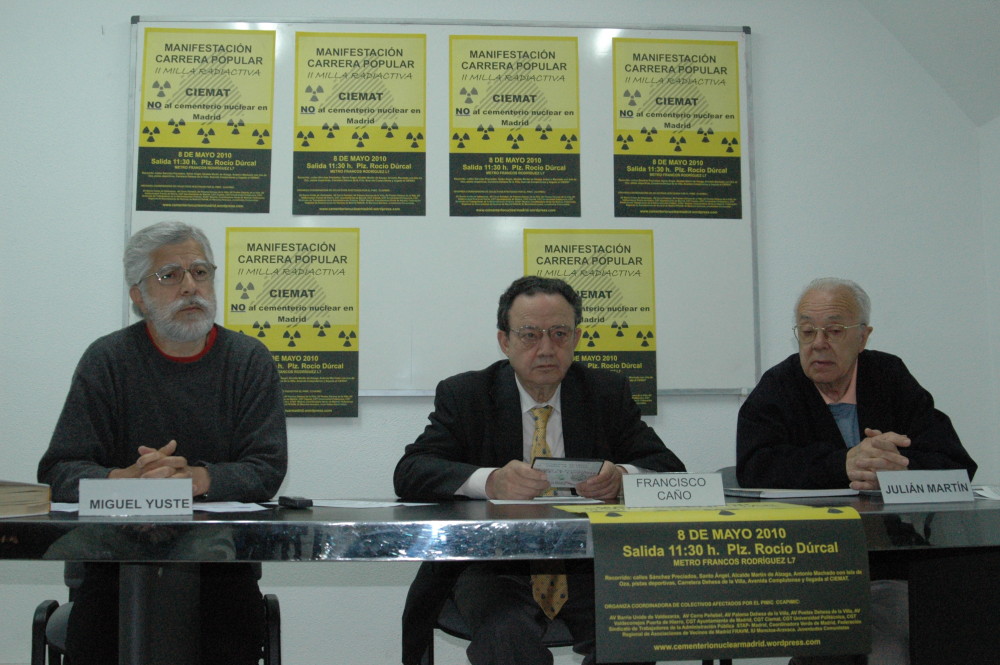 La Coordinadora de Colectivos afectados por el CIEMAT presentarán una querella criminal contra los responsables del centro