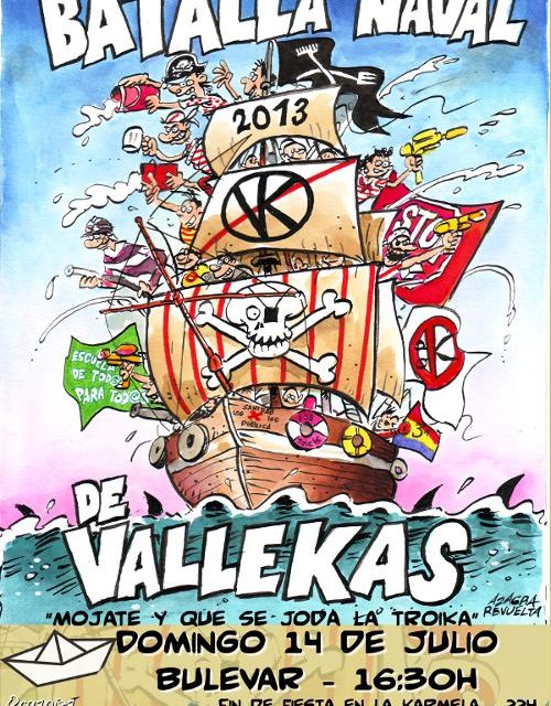 Llega la 32ª edición de la batalla naval de Vallekas