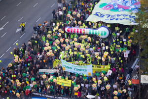 Madrid acoge la mayor marcha por el clima de su historia