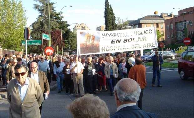 Manifestación por el ”hospital fantasma”