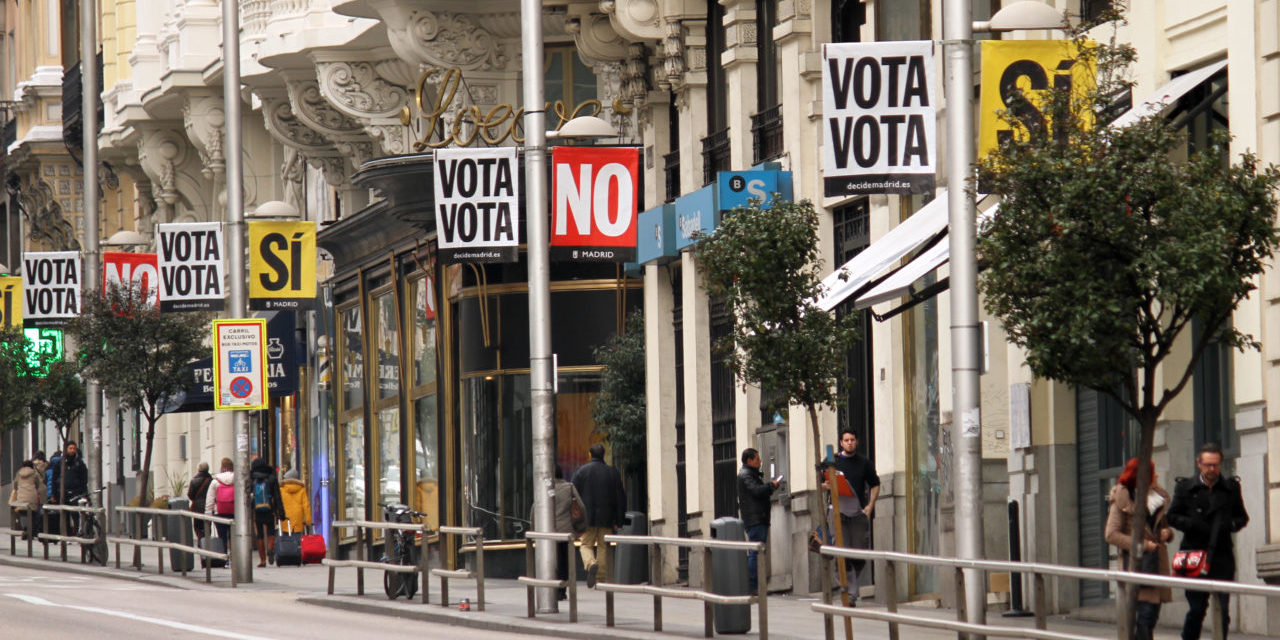 Vota Sí por un Madrid 100% sostenible y un billete único para el transporte público