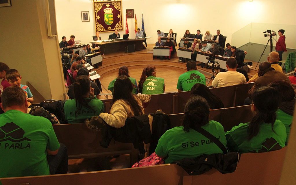 Tras Valdemoro, el Ayuntamiento de Parla se compromete a apoyar la ILP de vivienda