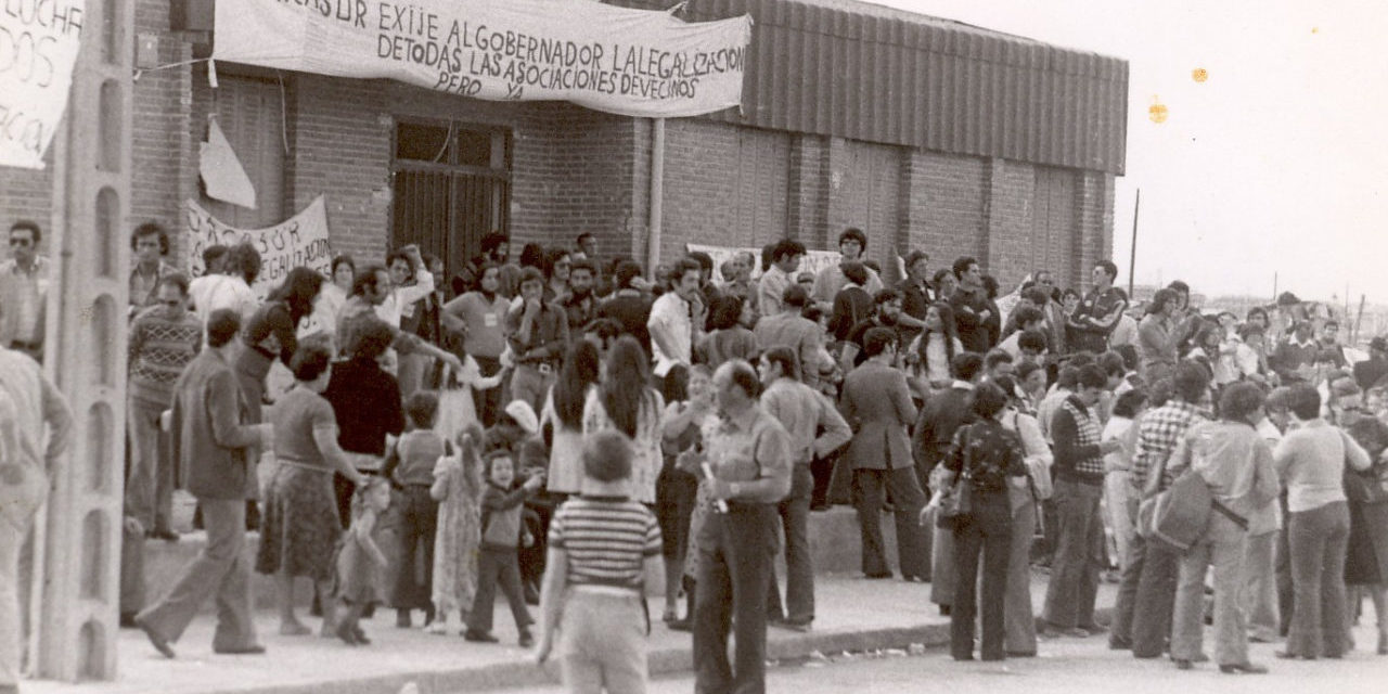 AV El Organillo, en el 40 aniversario de su legalización: a nuestros abogados, compañeros y amigos del movimiento vecinal