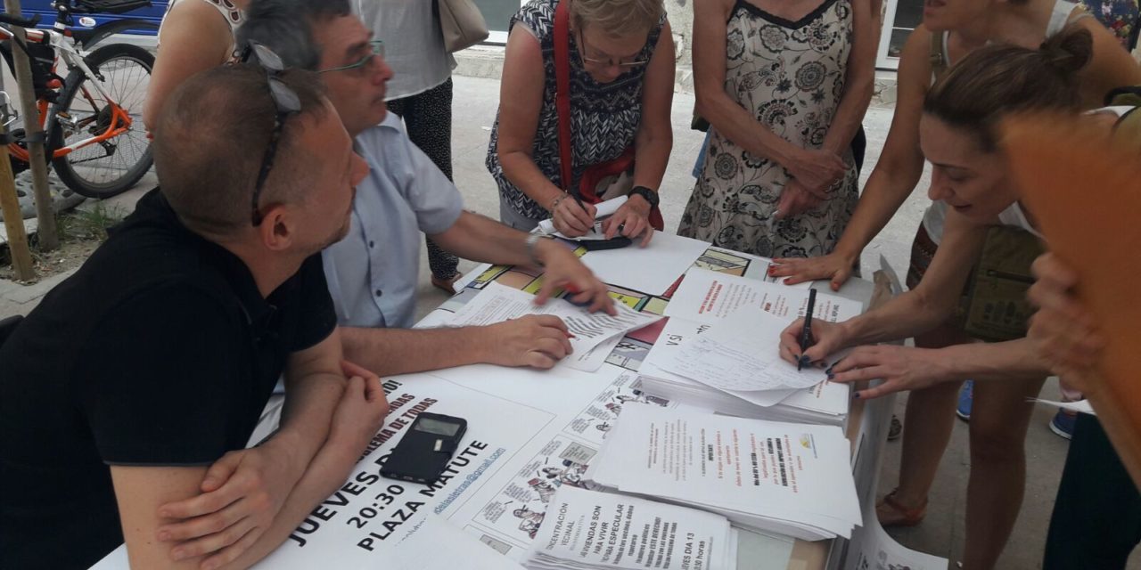 La asociación vecinal de Las Letras inicia una campaña contra la turistificación del barrio