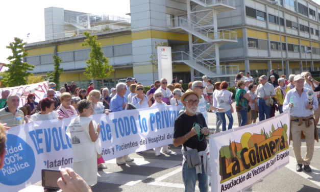 La 60ª Marea Blanca reclama más inversión pública para la atención sanitaria en Vallecas