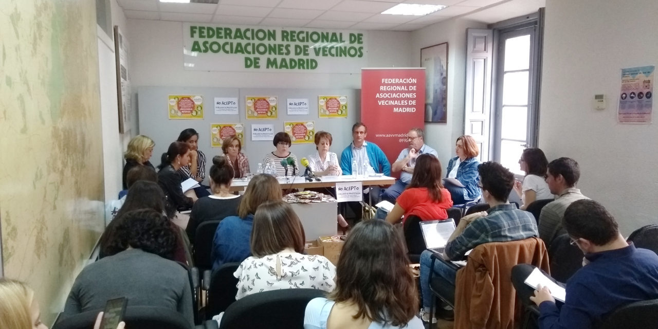 La campaña No Acepto cosecha el apoyo del Ayuntamiento de Madrid y de todos los grupos políticos