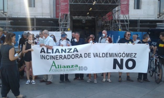 Nuevas acciones para reclamar el cierre definitivo de la incineradora de Valdemingómez