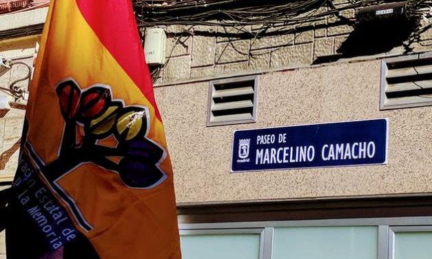 Una manifestación reclama el cambio de nombre del paseo Muñoz Grandes por Marcelino Camacho