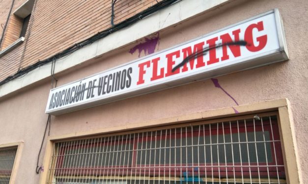 La FRAVM pide una reunión a Delegación de Gobierno tras el último ataque neonazi contra la AV Fleming de Coslada
