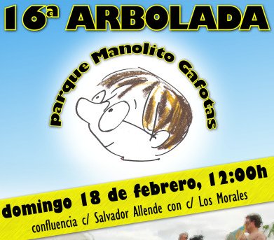 La vecindad de Carabanchel Alto vuelve a plantar árboles para reclamar el ajardinamiento del Manolito Gafotas