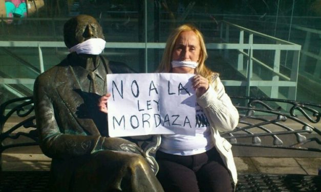 Por la derogación de la Ley Mordaza y la libre expresión de la ciudadanía