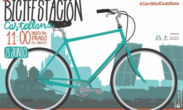 El domingo 3 de junio, pedalea por un carril bici en La Castellana…y otro en Barajas
