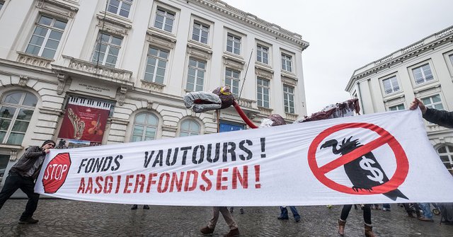 Gran victoria contra los fondos buitre en Bélgica