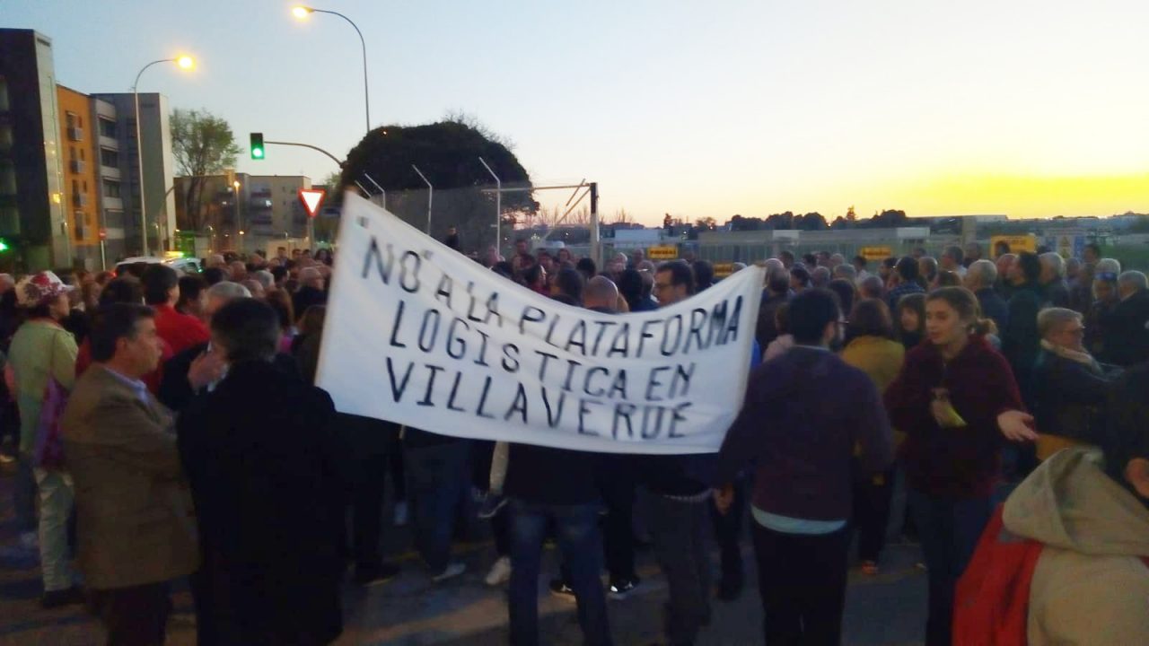 Nueva protesta para pedir soluciones de movilidad a la plataforma logística de Villaverde