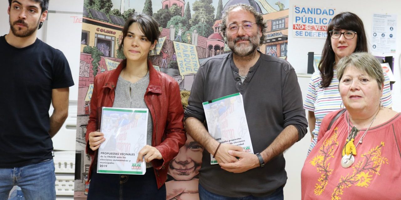 La FRAVM presenta a Isabel Serra sus propuestas para las elecciones autonómicas
