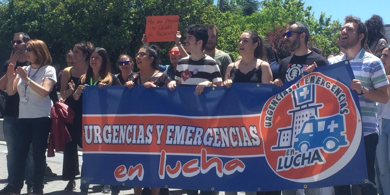 La FRAVM, con las y los trabajadores de Urgencias de La Paz en lucha