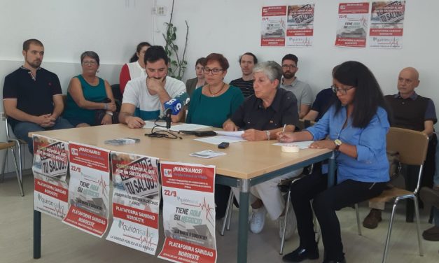 Manifestación para que el hospital de Villalba deje de ser un centro de segunda