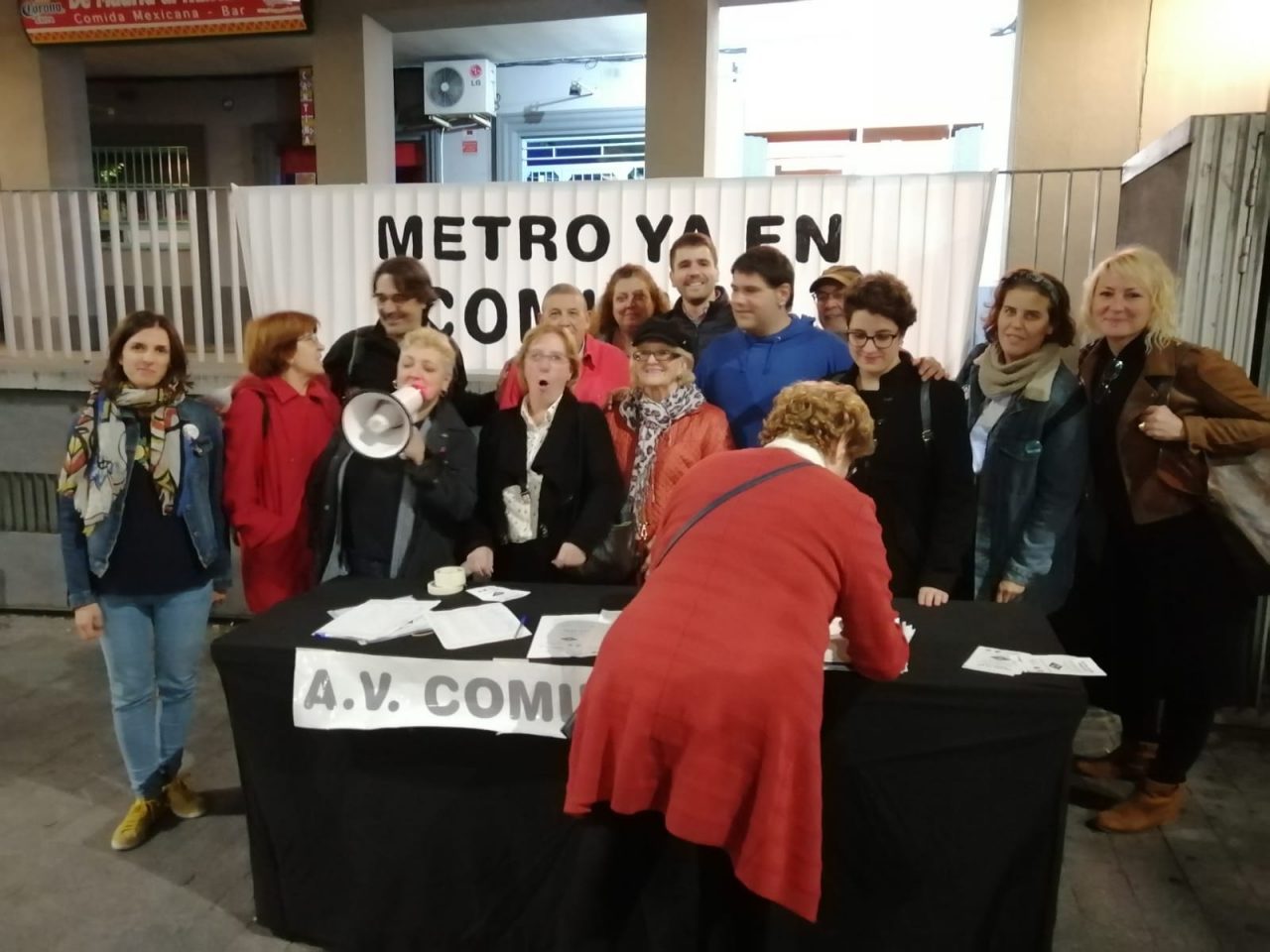 Continúa la campaña por la apertura de una estación de Metro en Comillas (Carabanchel)