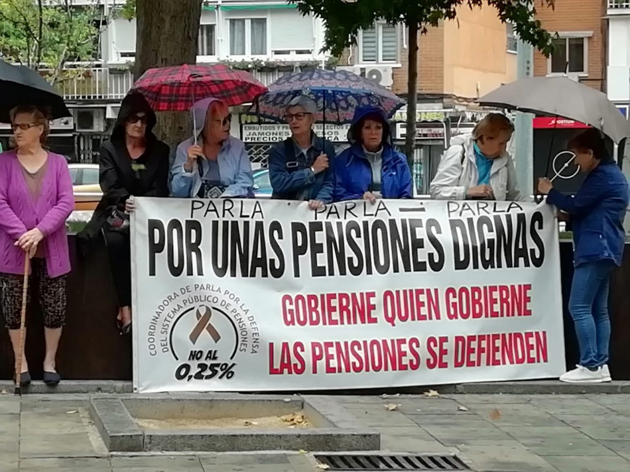 16-O: nos movemos en defensa de las pensiones públicas