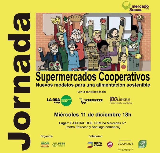 Un encuentro para conocer los supermercados cooperativos de Madrid