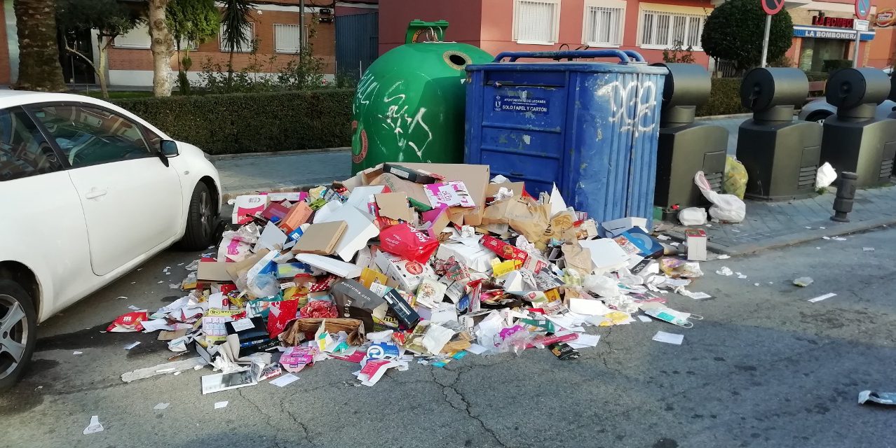 Las asociaciones vecinales de Leganés denuncian “la suciedad y falta de mantenimiento de la ciudad”