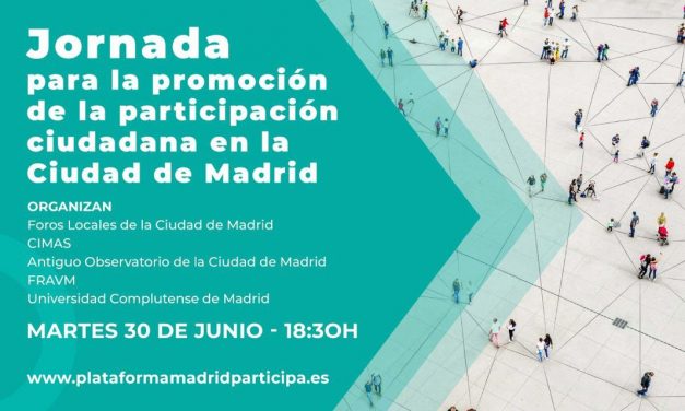 Una jornada para relanzar la participación ciudadana en el municipio de Madrid