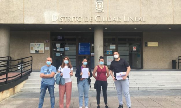 El concejal de Ciudad Lineal rechaza las propuestas de las redes vecinales destinadas a mejorar la ayuda a las familias vulnerables
