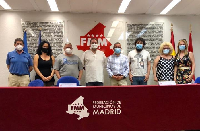 La FRAVM y la Federación de Municipios de Madrid se reúnen para afrontar la “nueva normalidad”