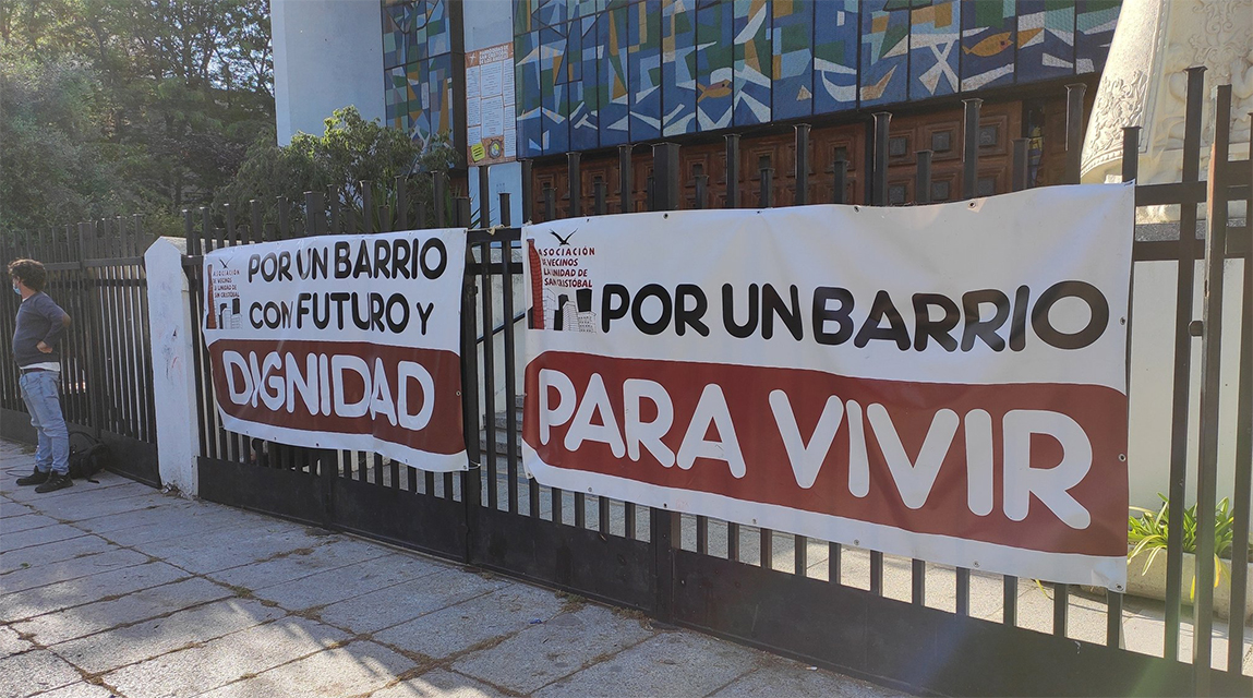 La AV de San Cristóbal de Los Ángeles denuncia el abandono institucional del barrio y pide un refuerzo de la salud mental