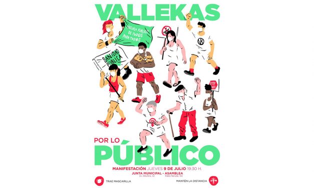 El 9 de julio, Vallecas sale a la calle por los servicios públicos
