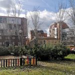 Parque
                                          infantil de la calle Sierra
                                          Toledana (Puente de Vallecas)
                                          afectado por el temporal
                                          Filomena