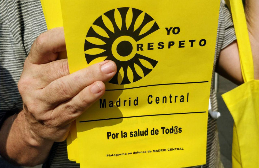 Paralizar Madrid Central, “un atentado contra la salud pública”