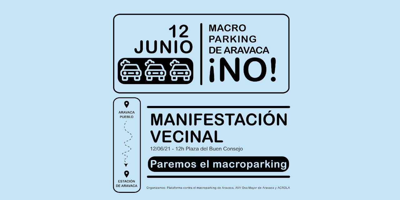 Rechazo en Aravaca a la construcción del macroaparcamiento municipal