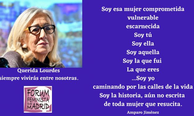 Fallece Lourdes Hernández, icono del feminismo vecinal