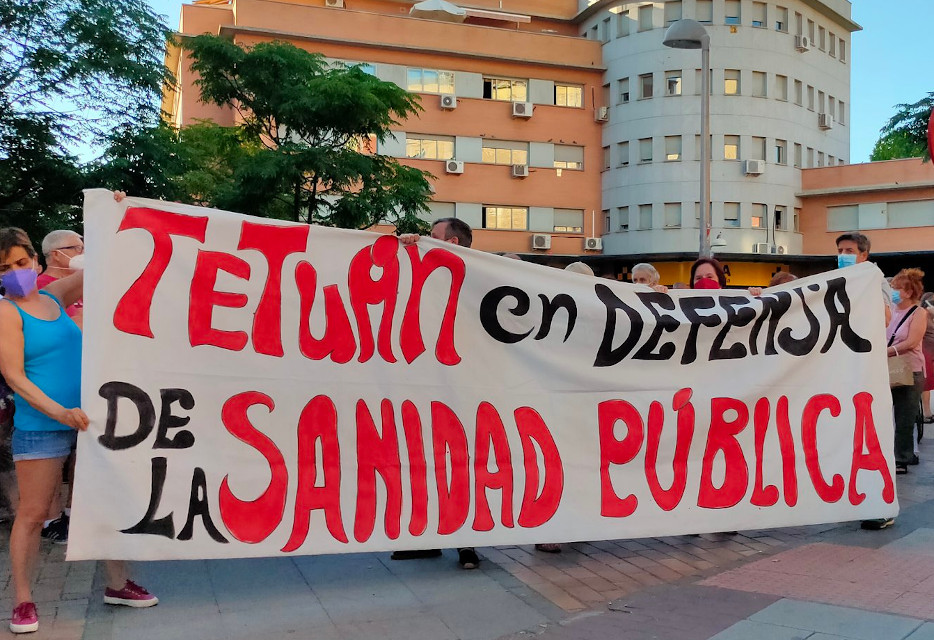 Nueva marcha vecinal para reclamar la reapertura del Centro de Salud de Villaamil