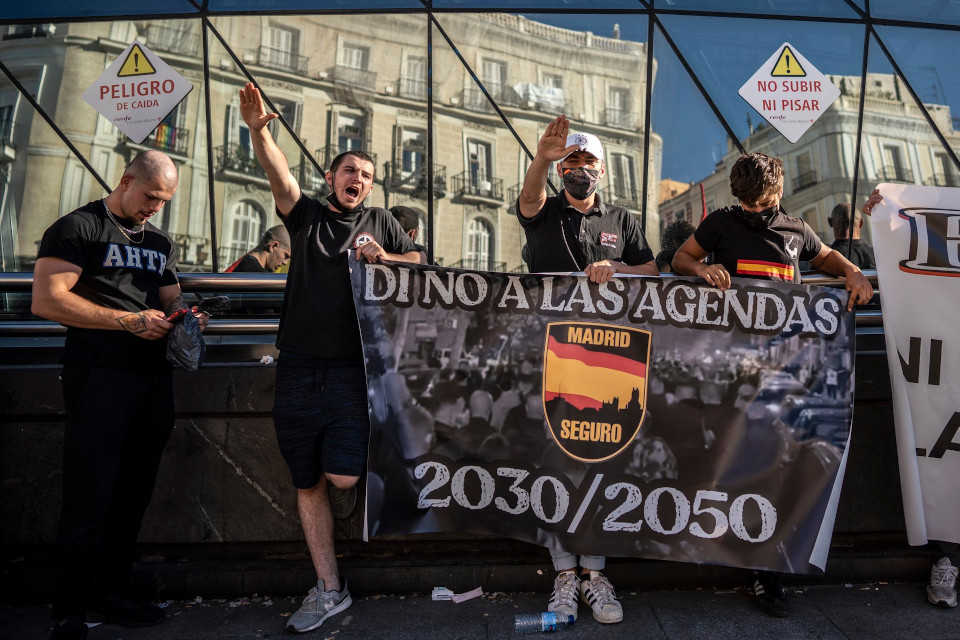 La FRAVM condena la marcha neonazi del sábado y pide que se investigue a sus protagonistas por posibles delitos de odio