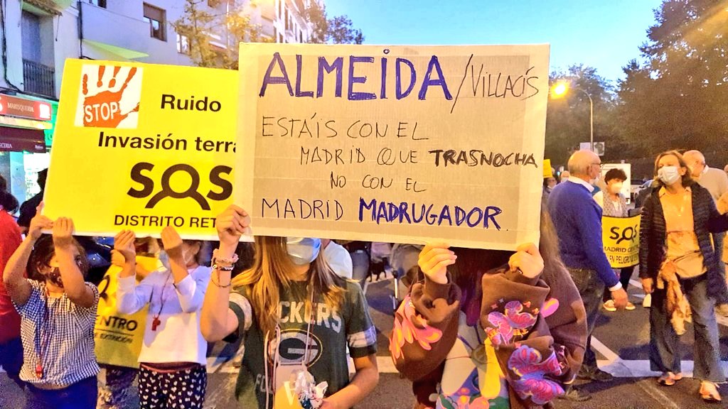 Las asociaciones vecinales piden a los concejales del Ayuntamiento de Madrid que no permitan la prórroga de las terrazas Covid-19