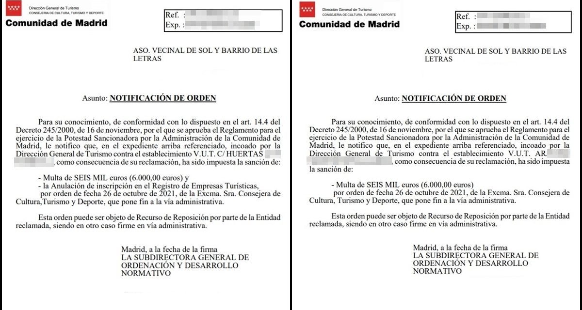 Las asociaciones vecinales de Centro consiguen las primeras multas de la Comunidad de Madrid contra pisos turísticos