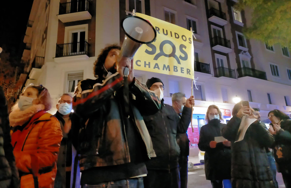 Nueva protesta vecinal en Ponzano, la “zona cero” del descontrol de las terrazas