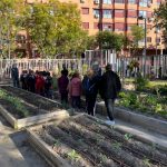 La vecindad de Arganzuela se moviliza para impedir que la junta municipal desaloje el huerto urbano Las Vías