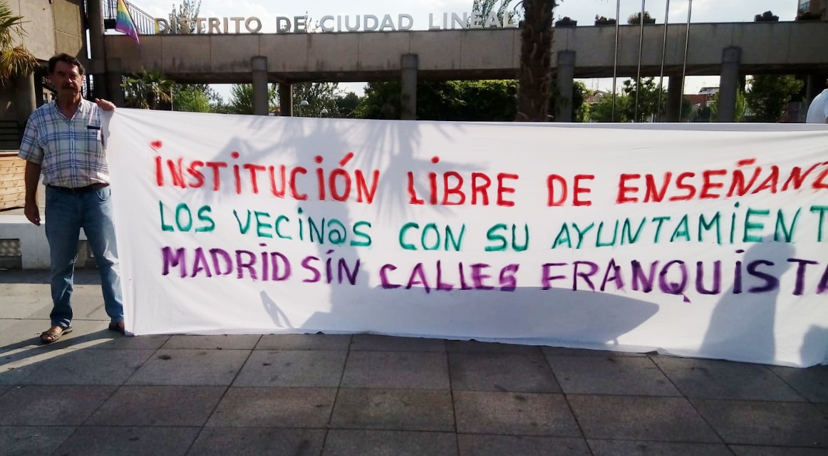 La Asociación Vecinal de Quintana rechaza la vuelta de García Noblejas al callejero de Ciudad Lineal