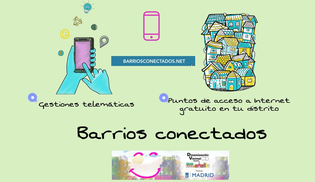 Barrios conectados, una herramienta contra la brecha digital