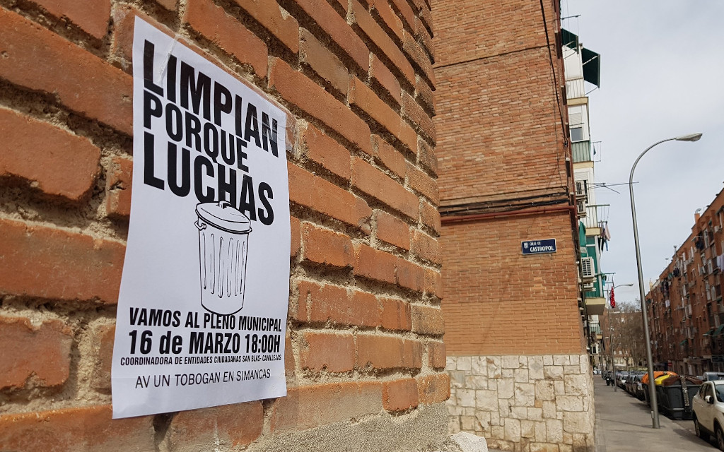 Las asociaciones vecinales de la capital consiguen que el Ayuntamiento apruebe un contrato para la limpieza de los interbloque