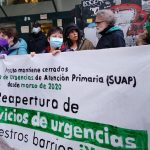 Nueva manifestación en Ciudad Lineal y San Blas para exigir la reapertura de las urgencias de Atención Primaria